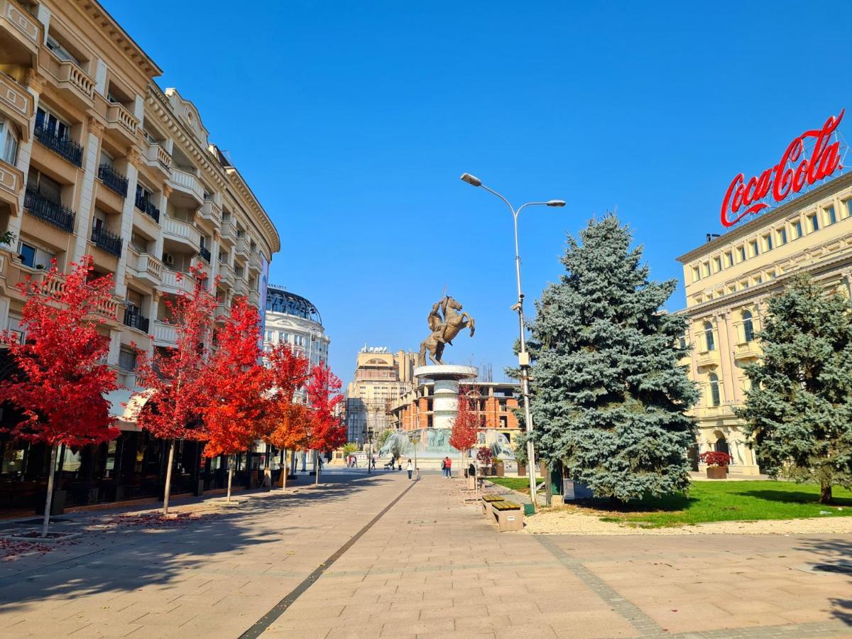 Apartament Mika Square Skopje Zewnętrze zdjęcie