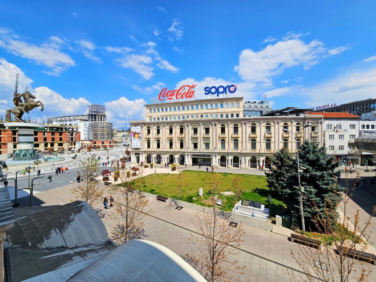 Apartament Mika Square Skopje Zewnętrze zdjęcie